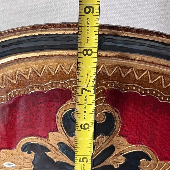 Italian Hand made hand painted Florence tray - Picture 3 of 7